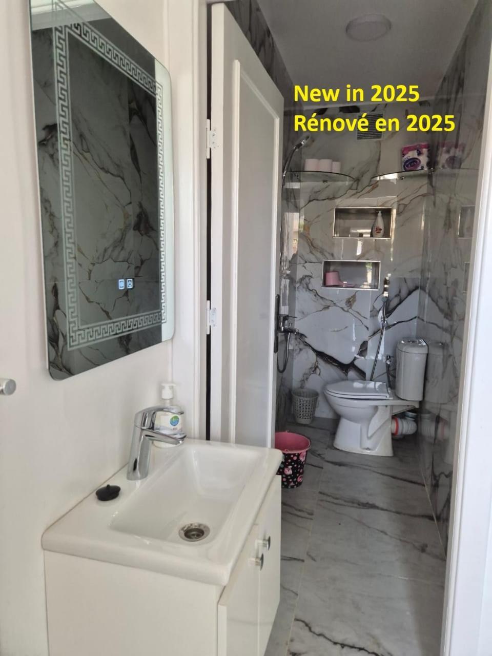 Stylish Duplex - Ocean View - Airport - Wifi - Renovated 2025 Appartement Jibila Buitenkant foto